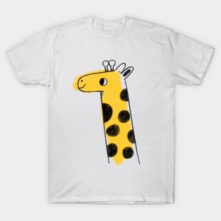 Happy cartoon giraffe T-Shirt